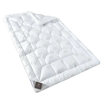 Ковдра Ideia Super Soft Classic 140х210 зимова, зі штучним лебедячим пухом, м'яка
