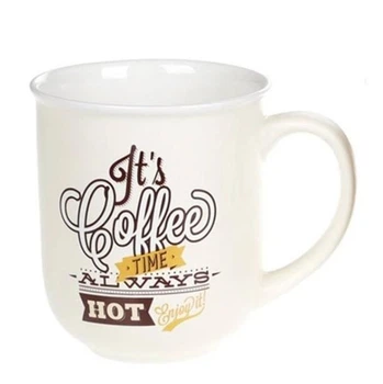 Чашка фарфоровая Flora Coffee Time 0,38 л. 32686