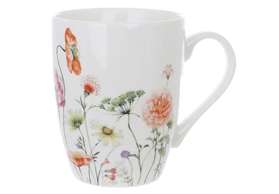 Набор кружек фарфоровых Flower Garden 350 мл 6 шт. K059