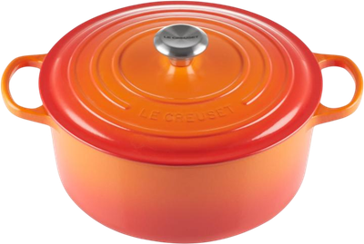 Каструля LeCreuset Signature кругла помаранчева 26 см (0024147260929)