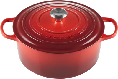 Каструля LeCreuset Signature кругла вишнева 28 см (0024147260998)