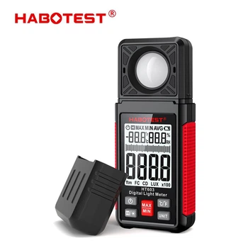 Люксометр HABOTEST HT603 200000 люкс цифровой экспонометр измеритель освещенности влажности температуры
