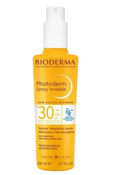 Солнцезащитный невидимый спрей для лица и тела Bioderma Photoderm Invisible Spray SPF30 200 мл