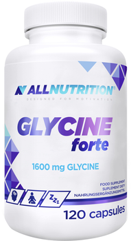 Suplement diety Allnutrition Glycine Forte 120 kapsułek (5902837750798)