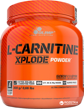 Жиросжигатель Olimp L-Carnitine Xplode Апельсин 300 г (5901330049422)
