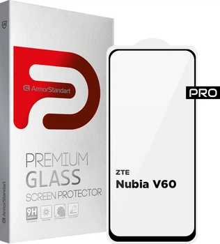 Захисне скло ArmorStandart Pro для ZTE Nubia V60 Black (ARM78907)