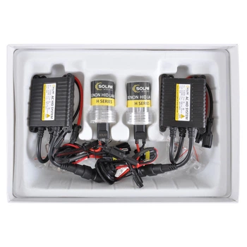 Комплект ксенона SOLAR H3,5000K 85V 35W PK22s KET+Ballast 2шт STM03412
