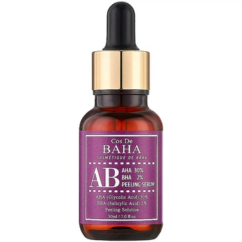 Сыворотка-пилинг для лица Cos De Baha Aha Bha Ab Serum (Ab) 30 мл (8809240319253)