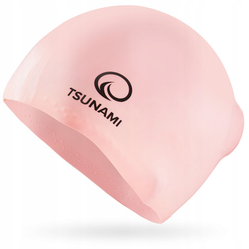 Шапочка для плавання TSUNAMI Standard жіноча Pink (P-5905973401845) (JDT-0845432)