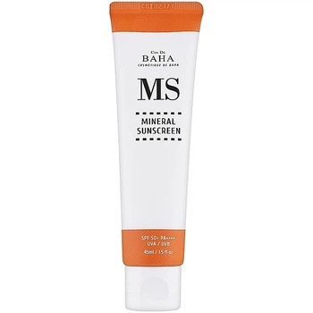 Мінеральний сонцезахисний крем Cos De Baha Mineral Sunscreen (Ms) 45 мл (8809240319123)