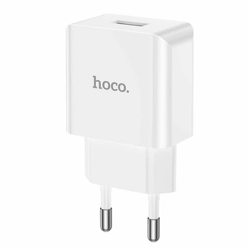Зарядний пристрій Hoco C106A Leisure 1USB-A 10.5W White