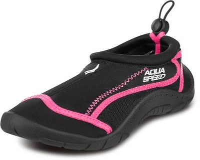 Аквашузы Aqua Speed AQUA SHOE MODEL 28D 9563 черный, розовый Уни 38 5908217695635