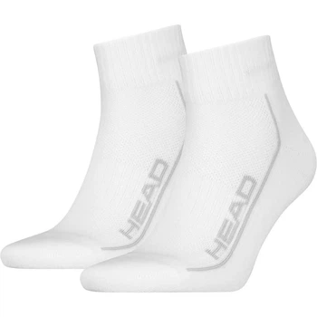 Мужские Носки Head ALL SPORTS PERFORMANCE QUARTER 2P белый Муж 39-42 701229022-002 39-42