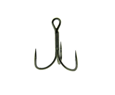 Тройной крючок OWNER ST-26BC-14 8шт Black Chrome *SP*,ST-26BC-14