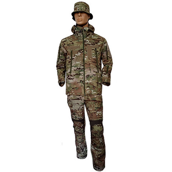 Костюм військовий тактичний вітровологозахисний Shturm FS Uniform 50 multicam