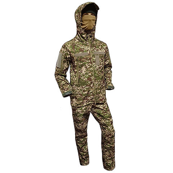 Костюм військовий тактичний SoftShell FS Uniform 52 Хижак