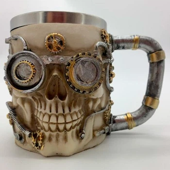Кружка с черепом Инженер Engineer Skull 300 мл
