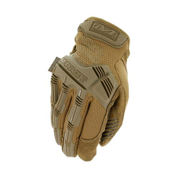 Тактические перчатки Mechanix M-Pact с защитой TPR и пеной Poron XRD размер XL Coyote