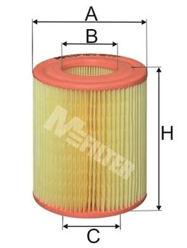 Воздушный фильтр MFilter (A872)