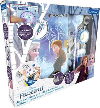 Щоденник Lexibook Disney Frozen секретний електронний (3380743089331)