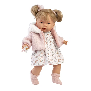 Кукла LLORENS Llorona розовый жакет Joelle 38 см (38356)