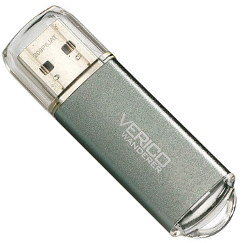 Флеш память USB Verico Wanderer 4GB USB 2.0 Gray (1UDOV-M4GY43-NN)