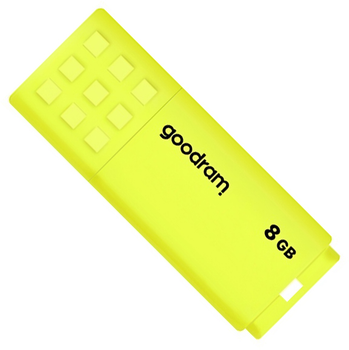 Флеш память USB Goodram UME2 8GB USB 2.0 Yellow (UME2-0080Y0R11)