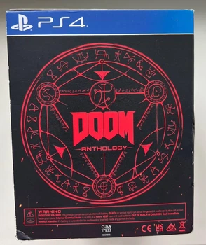 DOOM Anthology + модель BFG, русская версия - диск для PlayStation 4, Б/У