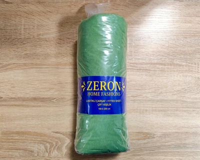 Простынь на резинке трикотажная Zeron Green 160х200х30
