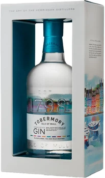 Джин Tobermory Gin 0.7 л 43.3% в подарочной упаковке (5029704219605)