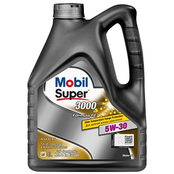 Масло моторное MOBIL SUPER 3000 x1 FORMULA FE 5W-30 4 л (152564)