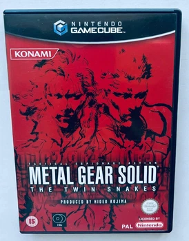 Metal Gear Solid The Twin Snakes, английская версия - диск для Nintendo GameCube, Б/У