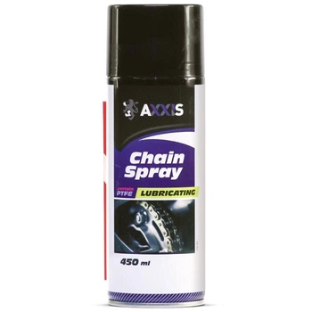 Смазка-спрей для цепей AXXIS от - 35 до + 160 °С, 450мл (VSB-042)