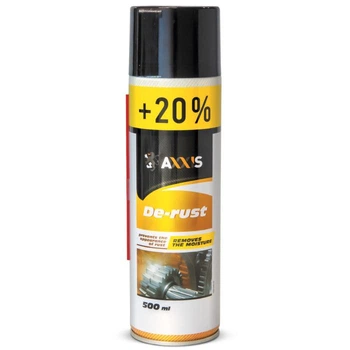 Смазка-спрей для механизмов универсальная, аналог WD-40 AXXIS 500мл, (VSB-068+20)