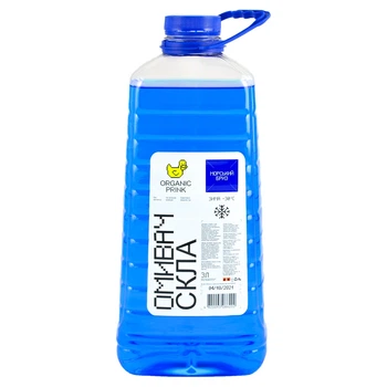 Омыватель стекла зимний -30 °С морской бриз ПЭТ Organic Рrink 3 л (013032)