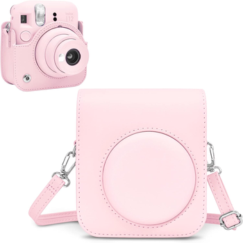 Чохол для фотоапарата Fujifilm Instax Mini 12 Blossom Pink / Розовий / підходить до камери Mini 9/11/12
