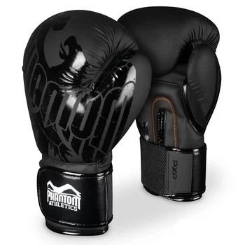 Перчатки боксерские Phantom Athletic Germany Eagle, Black - 12 унций