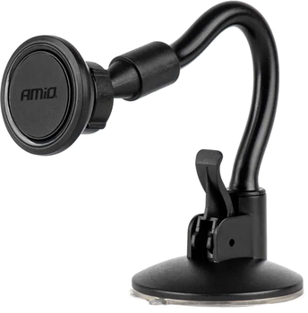 Автодержатель для телефона Amio магнитный 360° Black (04143)