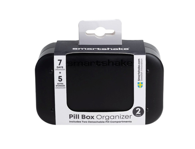 Таблетница Smartshake Pillbox Organiser 2-pack Black (A-012530)