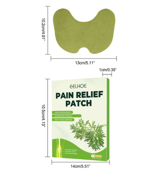 Патч пластырь обезболивающий EELHOE от боли в суставах и мышцах с экстрактом полыни 10 штук (BA116)