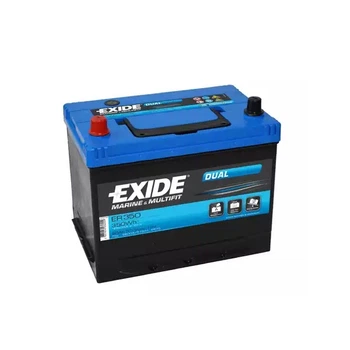 Лодочный аккумулятор 80Ач 510А "+" слева EXIDE, ER350