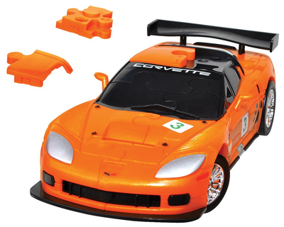 Puzzle 3D Eureka Cars Corvette C6R 1:32 poziom 3/4 (5425004734129)