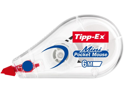 Zestaw korektorów taśmowych BIC Tipp-Ex Mini Pocket Mouse 6 m x 5 mm 10 szt (3086123249387)