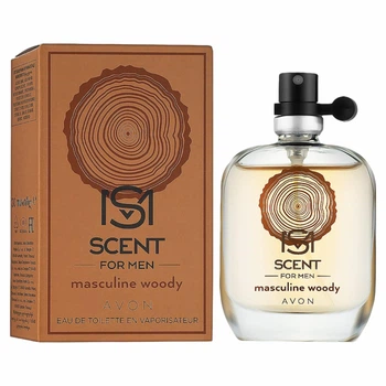Чоловіча туалетна вода Avon Scent Essense Mix Masculine Woody for Men для чоловіків 30 мл