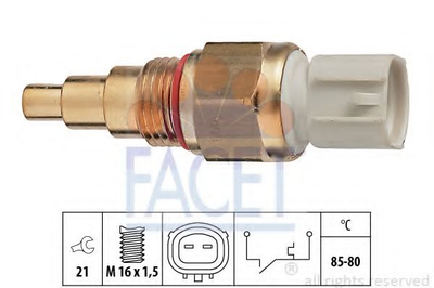 Датчик вмикання вентилятору Facet (75109)