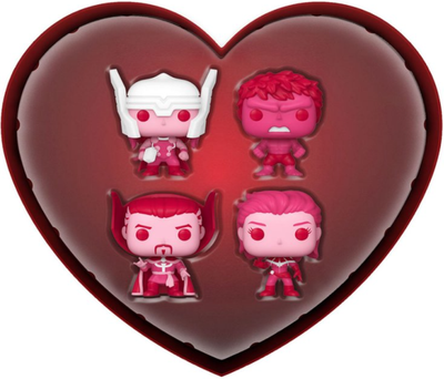 Фігурки Funko Pocket Pop The Avengers - Classic Valentines 4-pack (0889698690720)