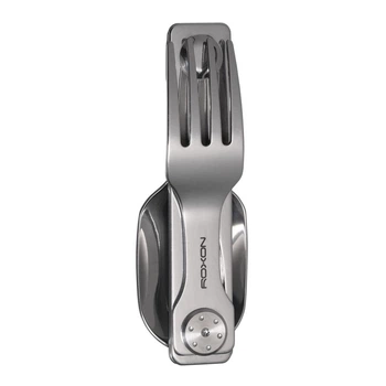 Набор столовых приборов Roxon C2 2 in1 (ложка, вилка) сталь 420U6 178 мм Silver (RoxC2)