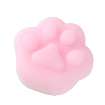 Міні сквіш лапка антистрес UFT Squish Cat Paw 10 Mini 1 Pink