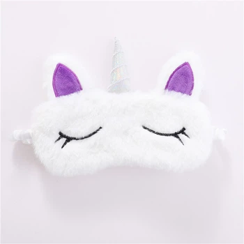 Маска для сна єдиноріг единорог unicorn Honey Fashion Accessories білий (14-90/3)