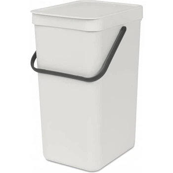 Мусорное ведро Brabantia Sort&Go 16 л светло-серый 213465 (00801187)